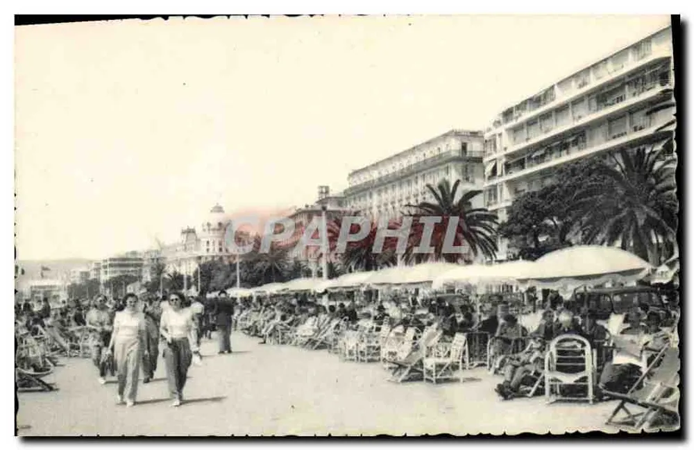 Nice — Promenade dos Ingleses — L. Gilletta, Nice - Frente