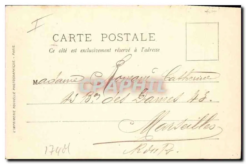NICE — O Convento de Cimiez — LL. n°296 - Verso