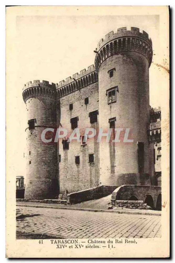 Tarascon — Kasteel van Koning René, 14e en 15e eeuw — n°41 - Voorkant