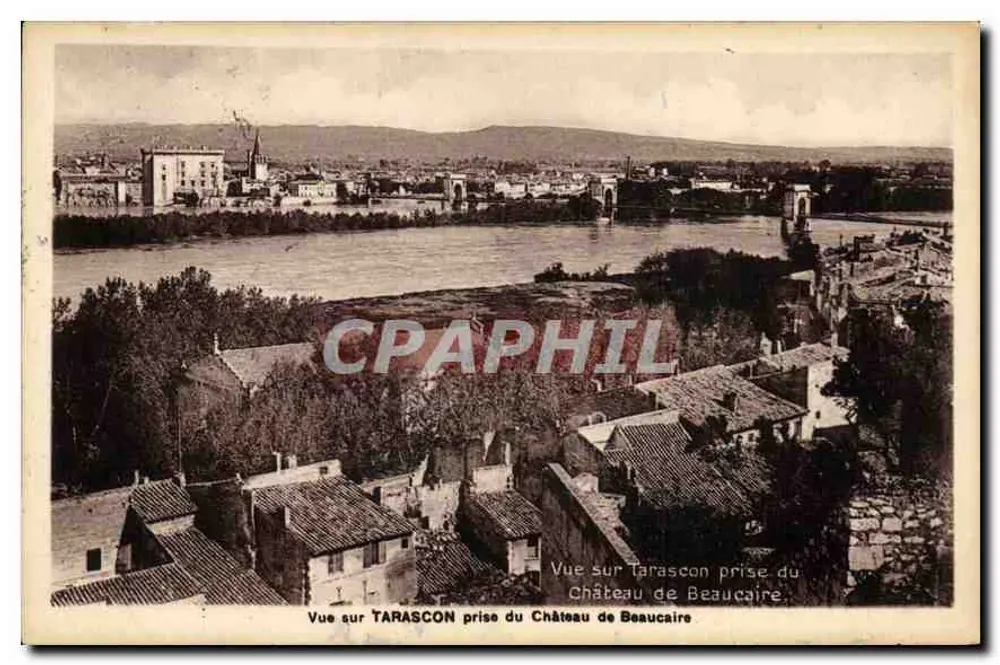 Ansicht von Tarascon vom Schloss Beaucaire — Éditions Maubergue - Vorderseite