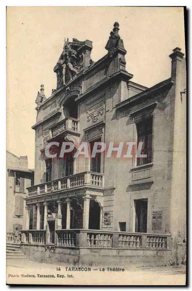 Tarascon — O Teatro — Photo Modern, Tarascon, Rep. int. n°14 - Frente