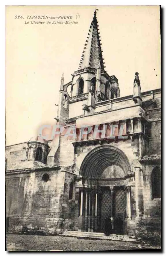 Tarascon-sur-Rhône — O Sintrão de Sainte-Marthe — Editor E.A. n°324 - Frente