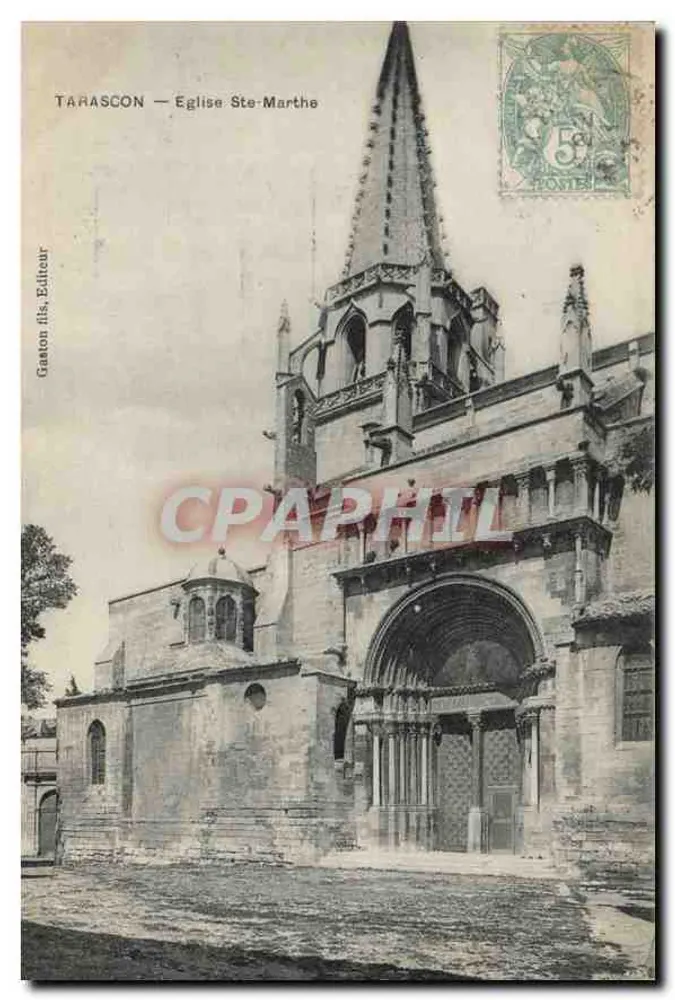Tarascon — Igreja de Santa Marta — Gatton filho, Editor - Frente