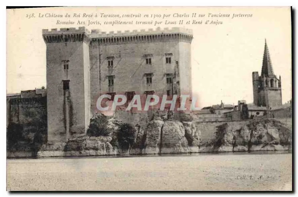 O Castelo do Rei René em Tarascon — editor Coll. 1.4, n° 258 - Frente