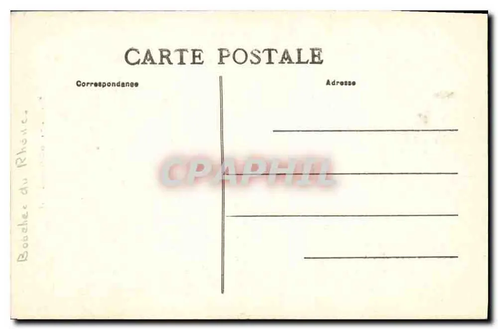 Tarascon - Le Théâtre — Photo Modern, Tarascon, n°14 - Verso