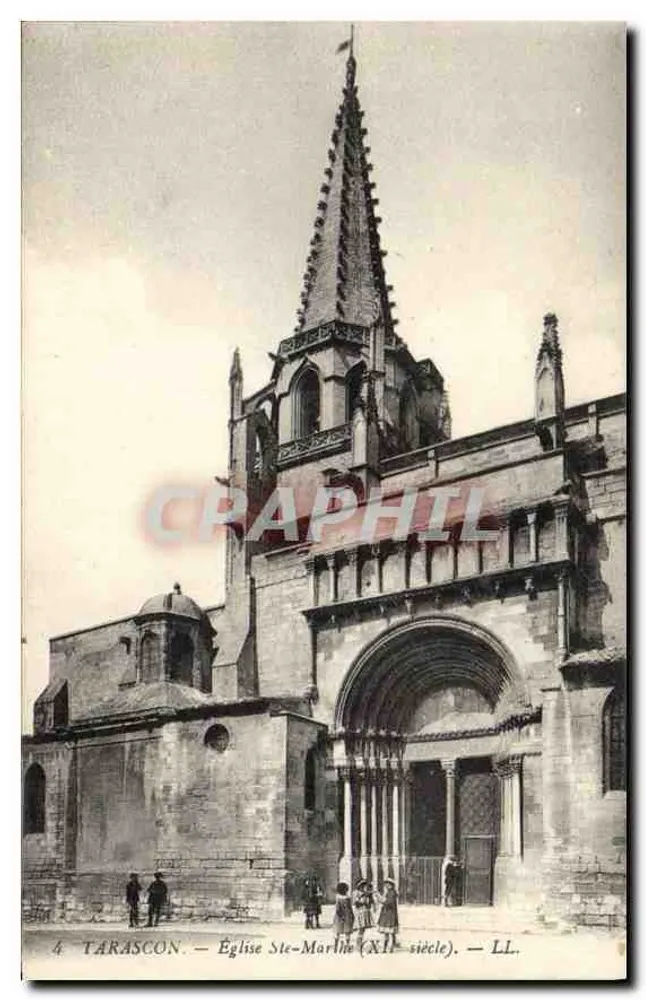 Tarascon — Igreja de Santa Maria (século XII) — LL. - Frente