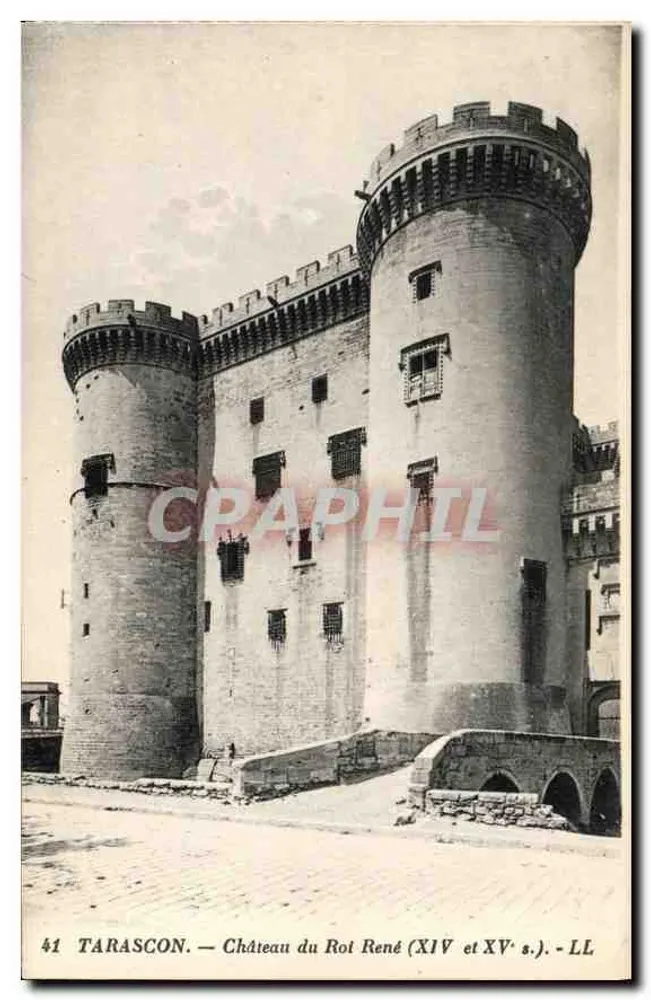 Tarascon — Kasteel van Koning René (XIVe en XVe eeuw) — LL n°41 - Voorkant