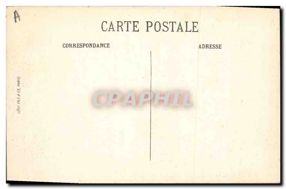 Tarascon — Castelo do Rei René — LL. N°13 - Verso