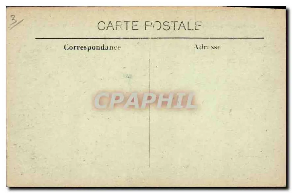 TANASCON — Castelo do Rei René — Coll. I. - Verso
