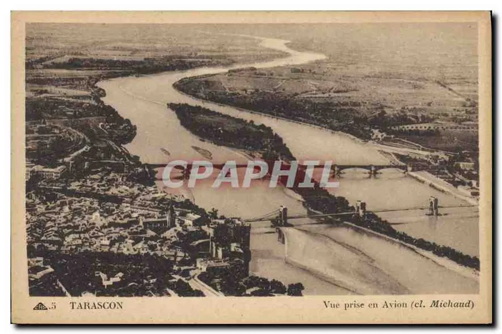 Tarascon — vista aérea — (cl. Michaud) - Frente