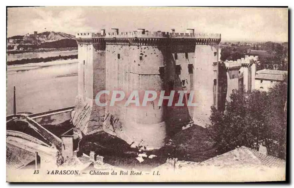 Arascon — Castelo do Rei René — L.L. n°13 - Frente