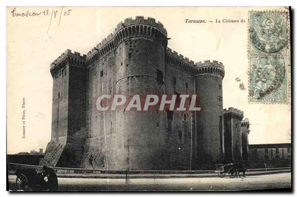 Tarascon — O Castelo do 1 — Grainer e Pilon, Nîmes - Frente
