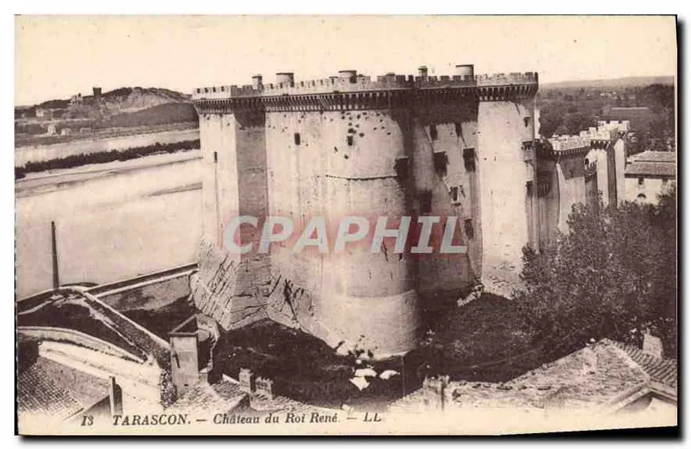 Tarascon — Castelo do Rei René — LL - Frente