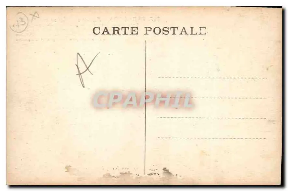Tarascon — Fachada da Igreja de Santa Marthe — Editor não identificado, n° 227 - Verso