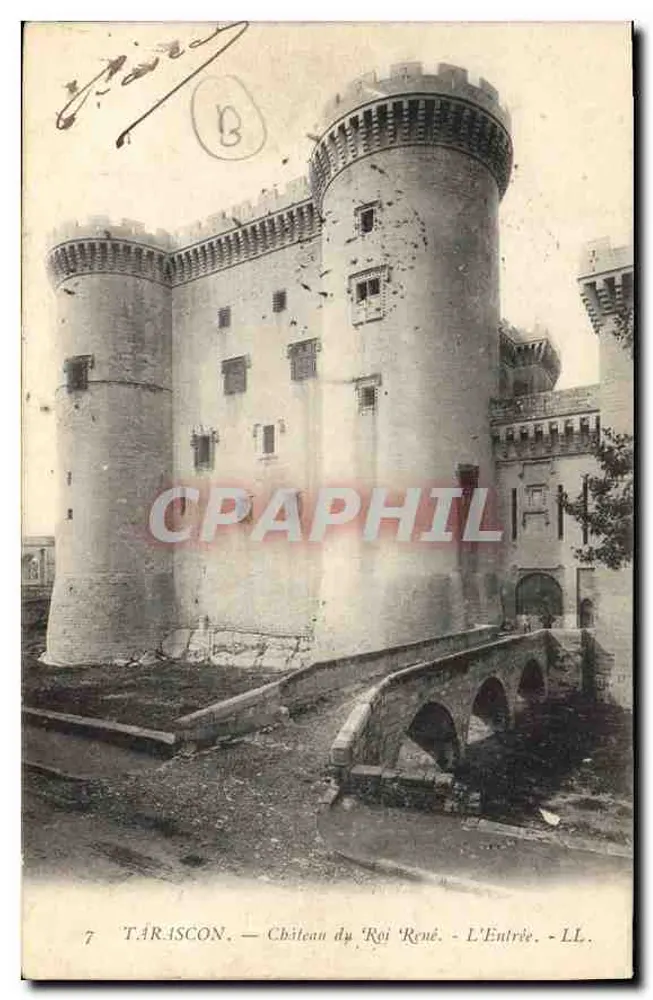 Tarascon — Castelo do Rei René — A Entrada — LL. n°7 - Frente