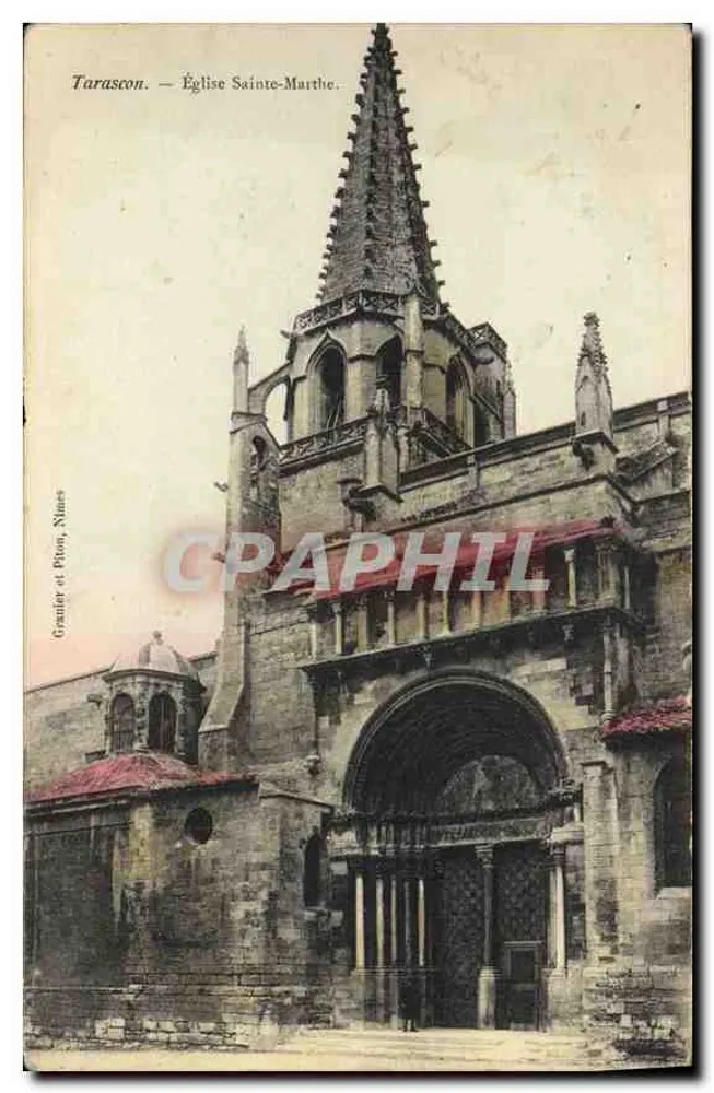 Tarascon — Igreja de Santa Marta — Granier et Bizon, Xianes - Frente