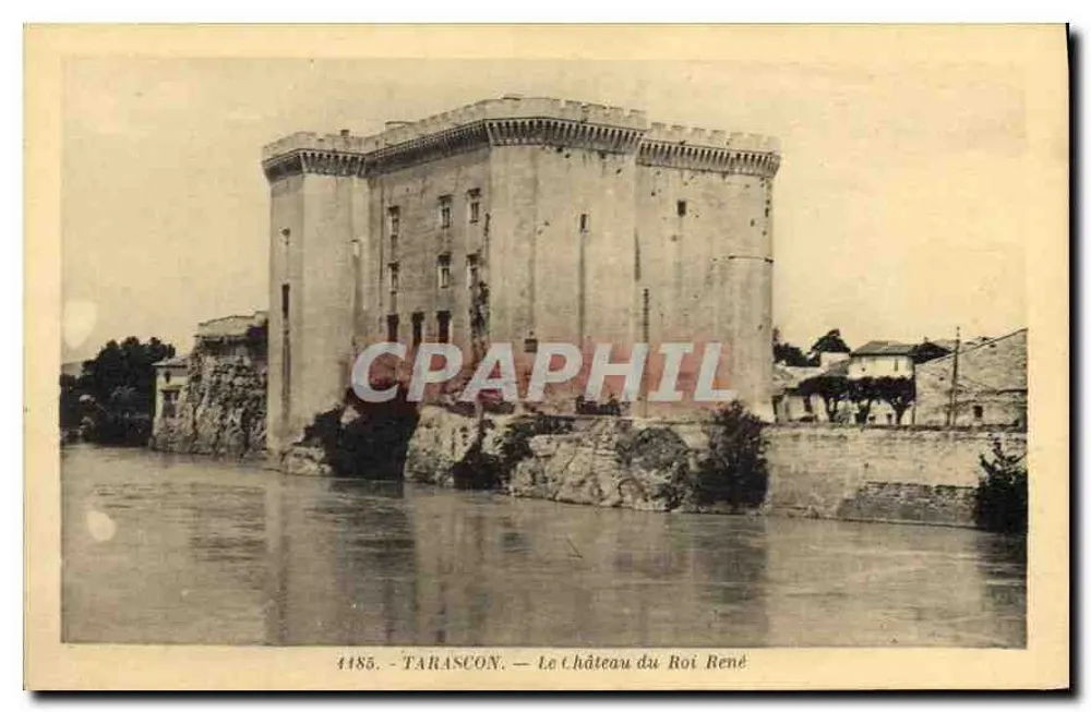 Tarascon — O Castelo do Rei René — editor Tarascon, n° 1485 - Frente
