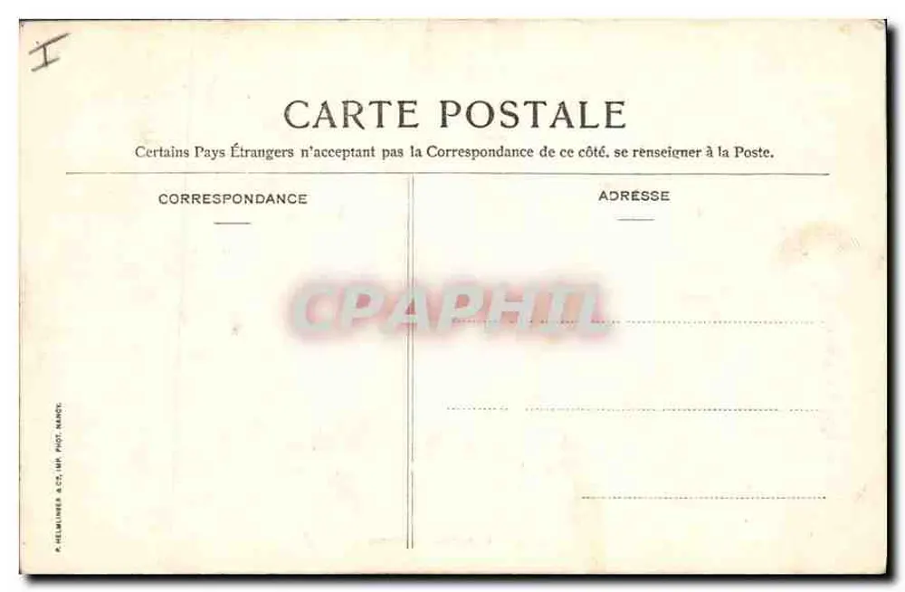 Tarascon — Igreja de Santa Marta — Granitier e Pilton, Nîmes - Verso
