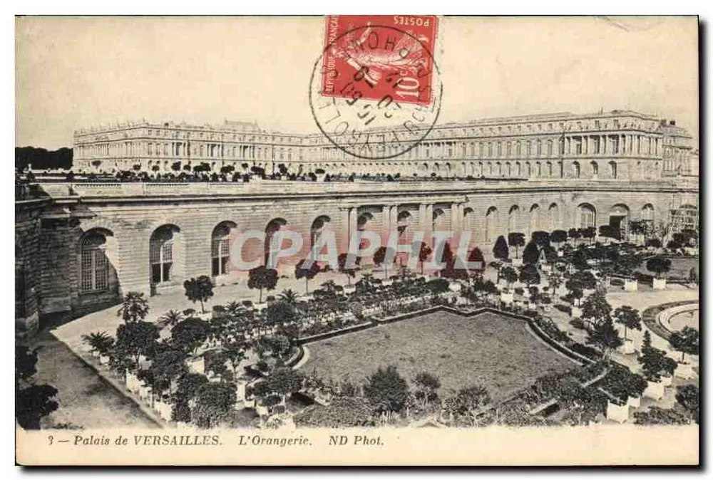 Palácio de VERSAILLES — A Orangerie — ND Phot. - Frente
