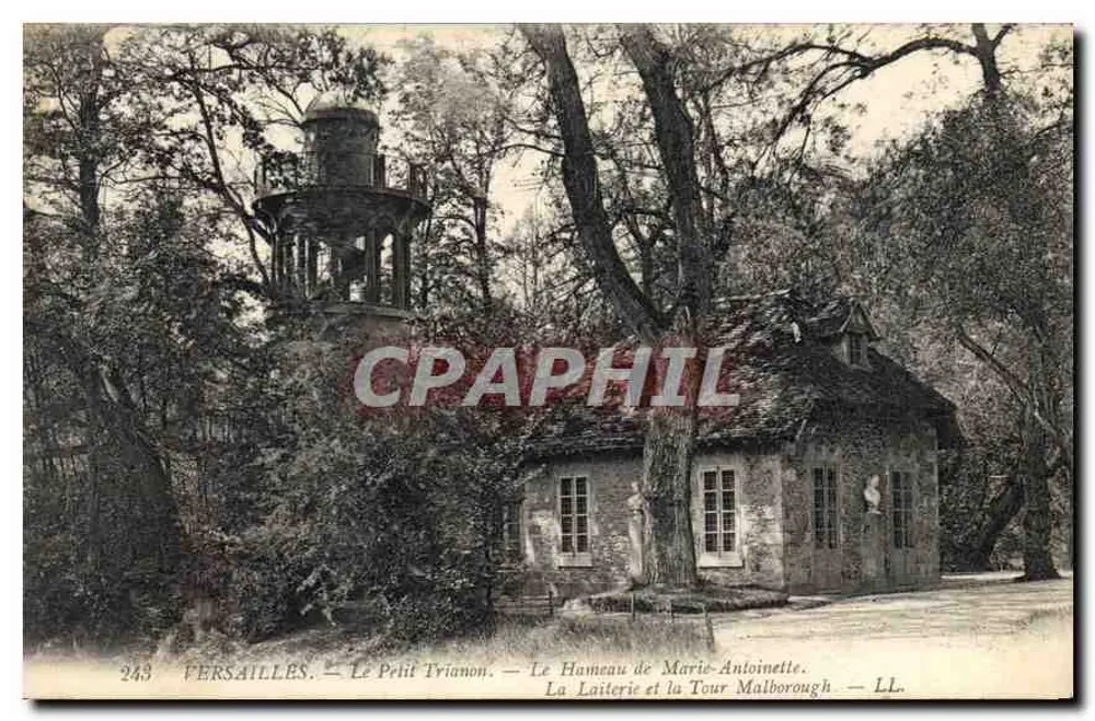 Versailles — Le Petit Trianon — Le Hameau de Marie-Antoinette. La Laiterie et la Tour Malborough — LL. — N° 243 - Vorderseite