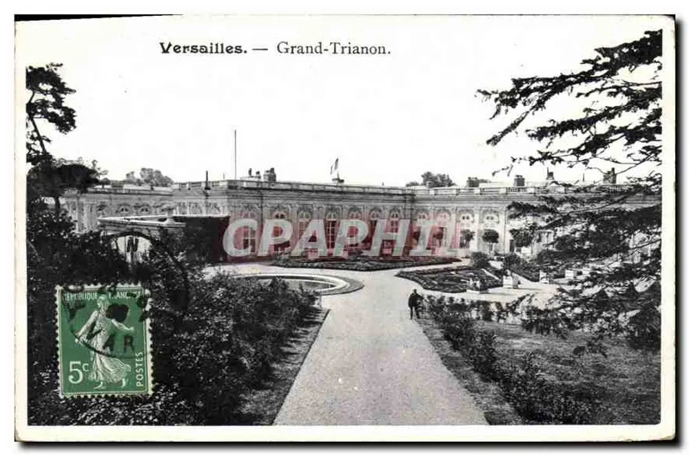 Versailles — Grand Trianon — Gráfico - Frente