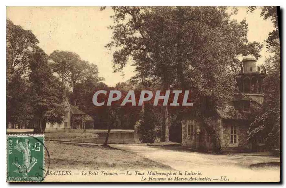 Rasailles — Das kleine Trianon, Turm Malborough und die Käserei — LL - Vorderseite