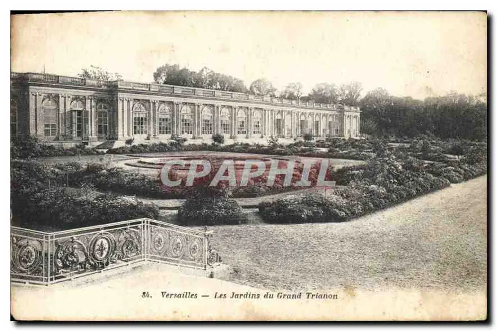 Versailles — Die Gärten des Grand Trianon — Héliotypie Bourdier et Faucheux - Vorderseite