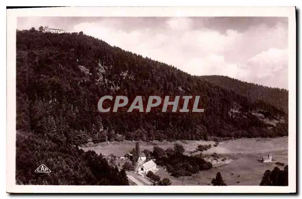 Monte Ste-Odile — vista panorâmica — C.A. P. Strasbourg, n° 156 - Frente