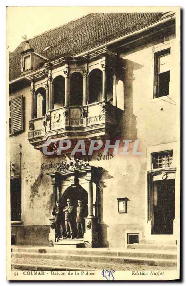 Colmar - Balcon da Polícia — Edição Hufflel, n° 54 - Frente