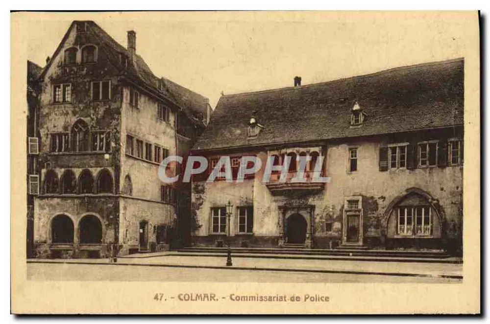 Colmar — Politiecommissariaat — n°47 - Voorkant
