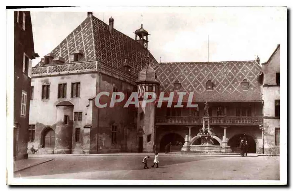 Alt Colmar — Das alte Zollhaus und die Schwendi-Brunnen — Editions J. Bnold - Vorderseite