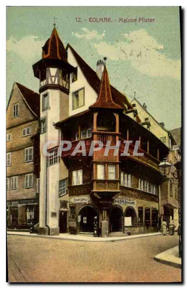 Colmar - Casa Pfister — editor Koeffer — n°12 - Frente