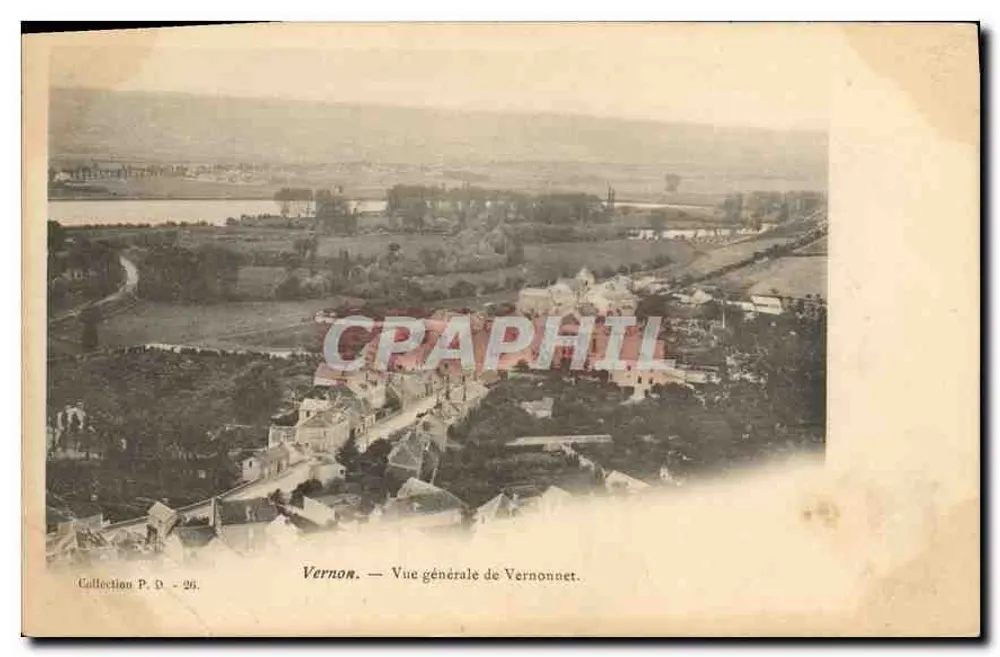 Vernon — Vue générale de Vernonnet — Collection P. Ω - 26 - Frente
