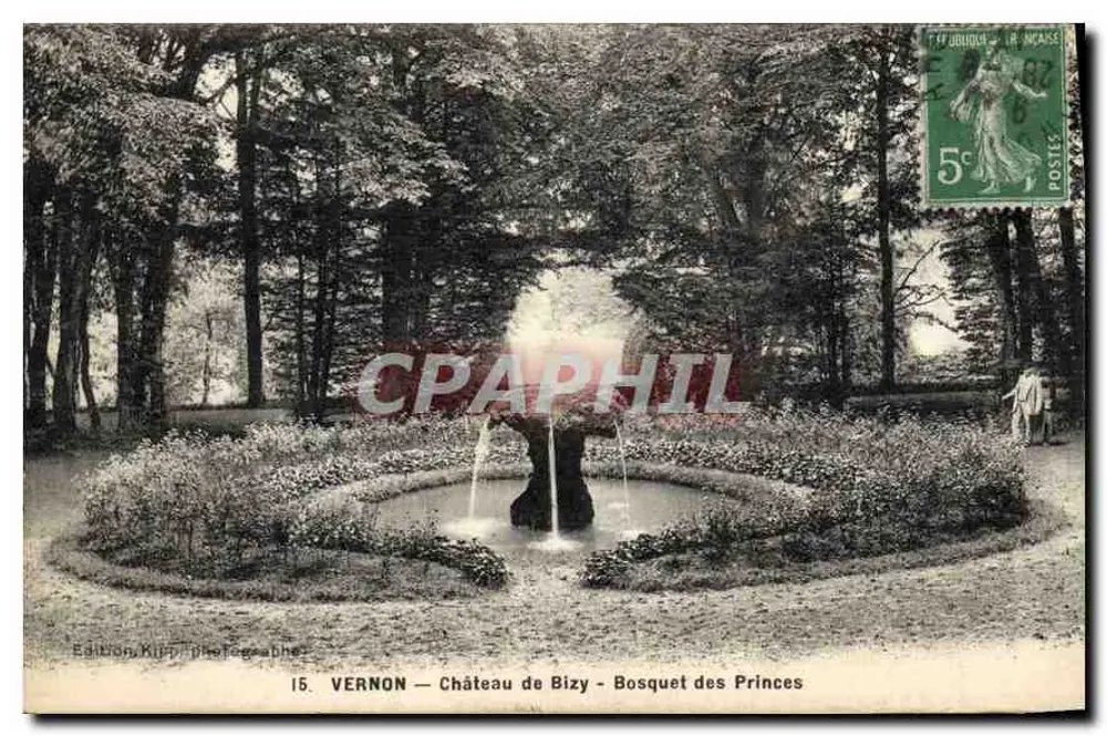Vernon — Château de Bizy — Bosquet des Princes — Edition Kupp Photographers - Vorderseite
