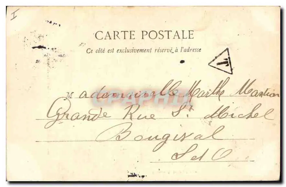 Évreux, Kirche Saint-Taurin — Südostansicht, 15. Jahrhundert — Librairie E. Bartel, Évreux - Rückseite