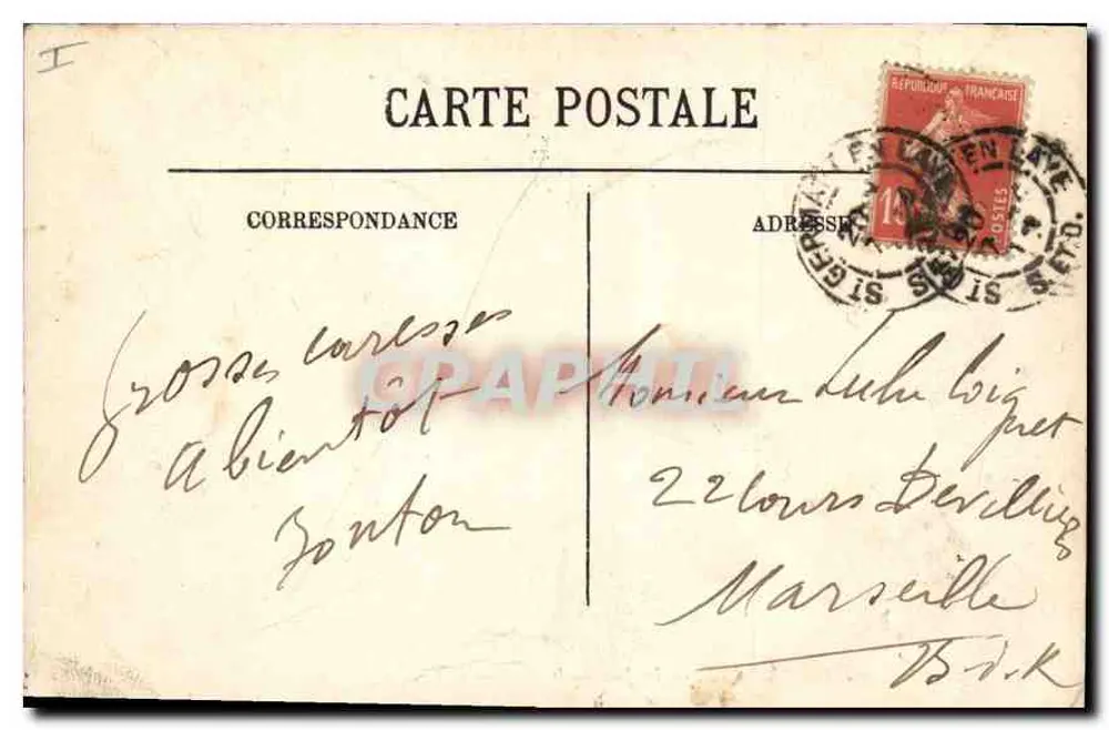 Saint-Germain-en-Laye — El Jardín Inglés — LL. n°48 - Reverso