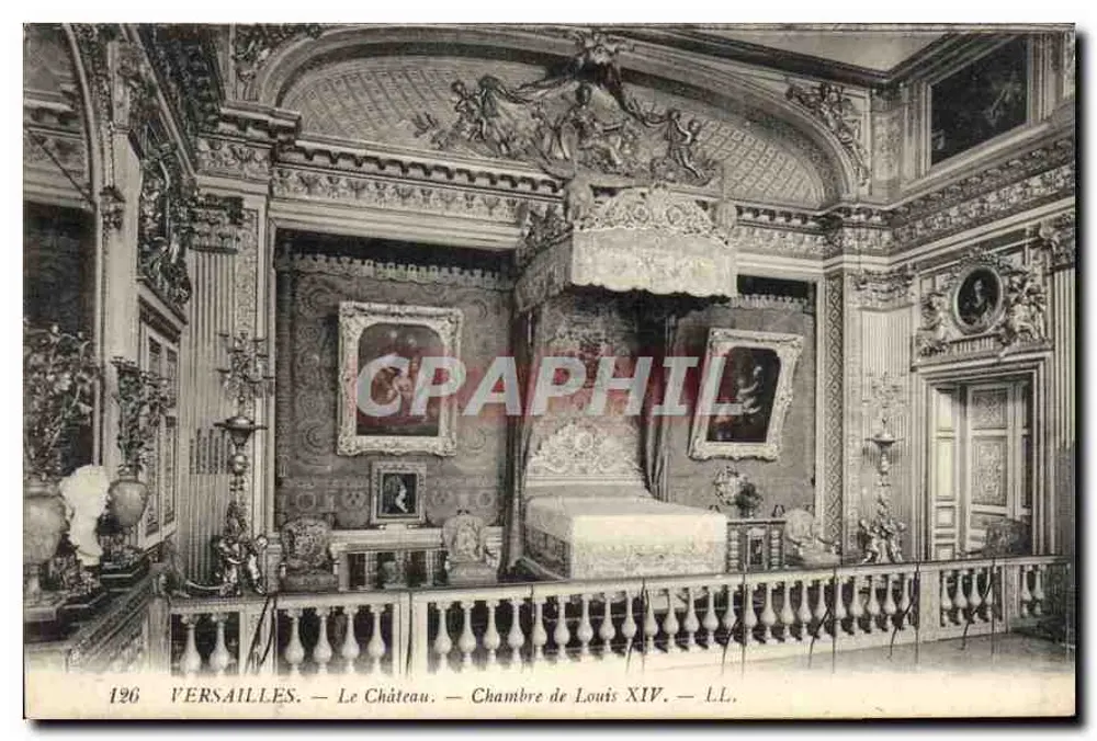 Versailles — Das Schloss — Zimmer von Ludwig XIV — LL. — n° 126 - Vorderseite