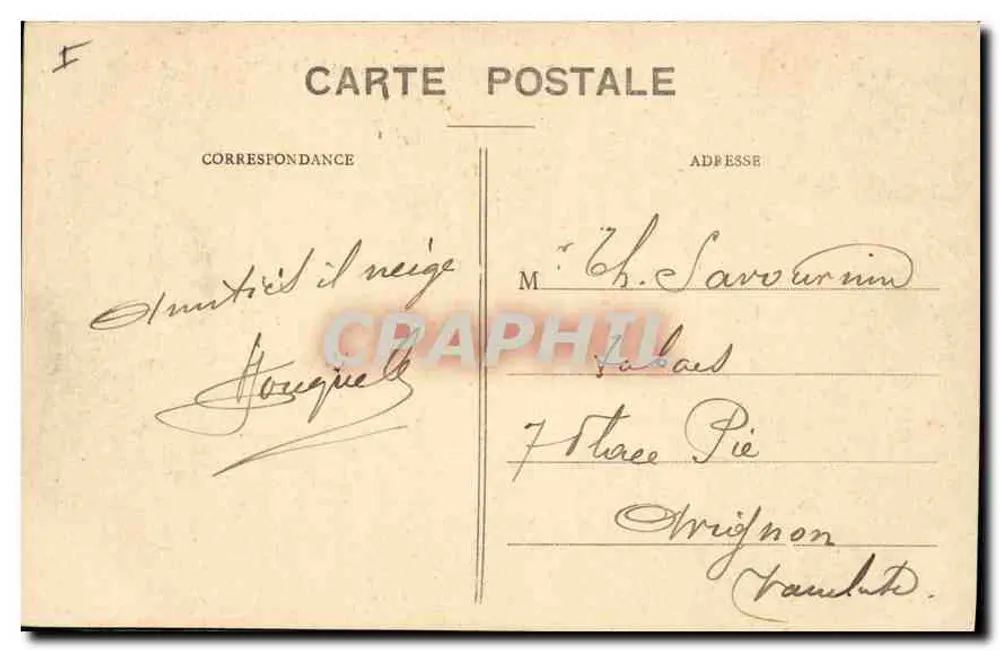Paryż (4e) — Hotel de Ville — J. H. wydawca - Rewers