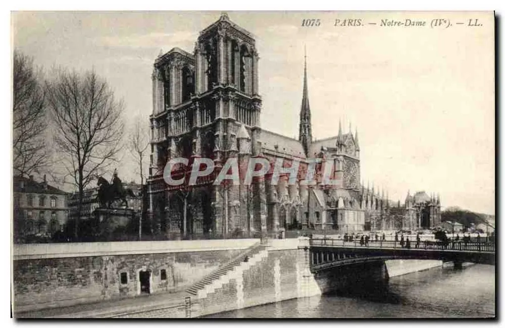 Paris — Notre-Dame (IVe) — LL. — n° 1075 - Frente