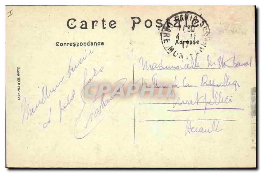 Paris (IV) — Notre-Dame — LL. — LEVY RILY & CIE, Paris, n°702 - Verso