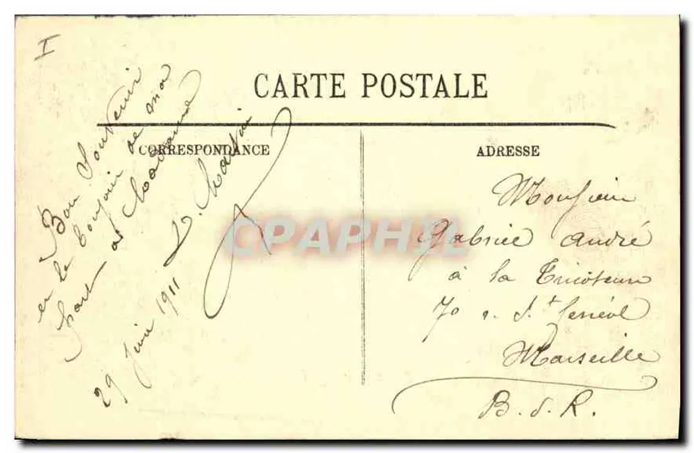 PARIS (1er) — Visão geral do Louvre — LL. n°49 - Verso