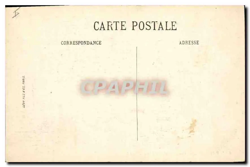 Paris (1er) — Vista geral do Louvre — LL. n° 49 - Verso