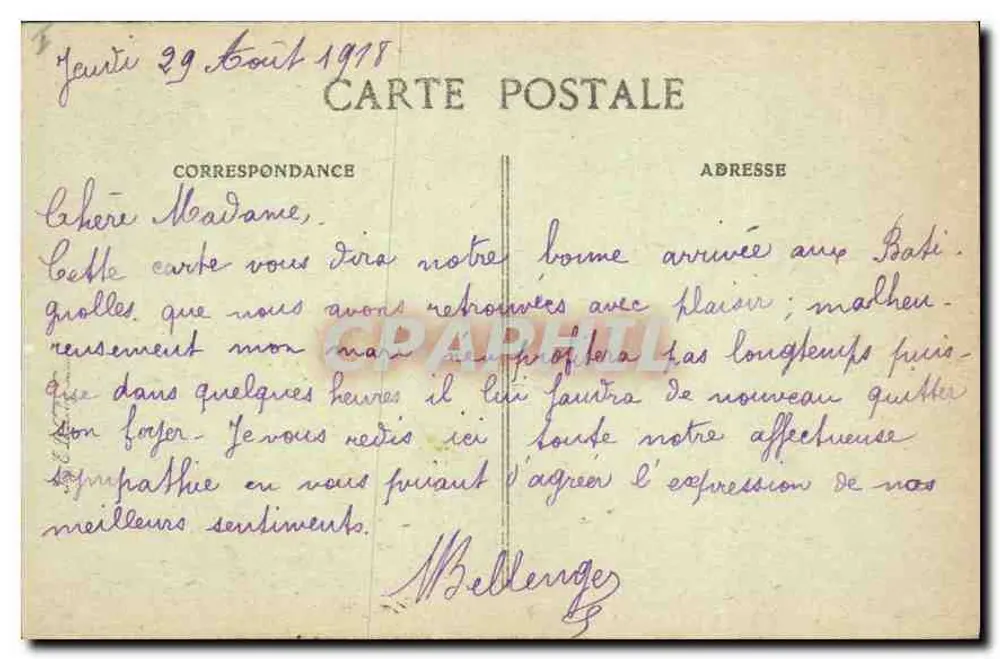 Paris - Rathaus des 1. Arrondissements - Saint-Germain-l'Auxerrois — Nr. 4231 - Rückseite