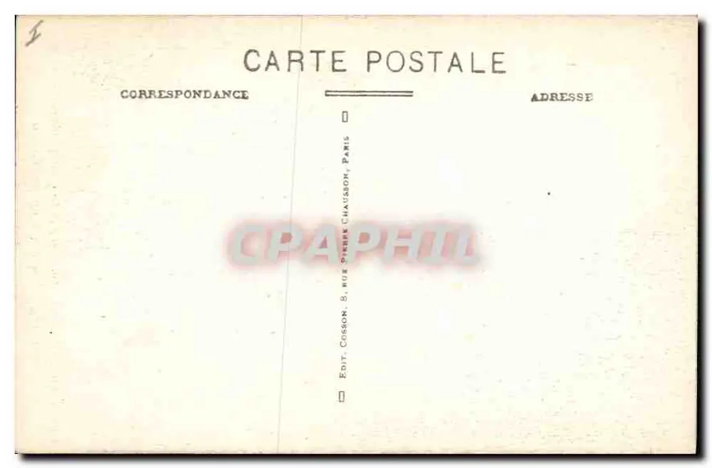 Innenansicht der Sainte-Chapelle — Paris (1. Arrondissement) — C.M. n°1569 - Rückseite