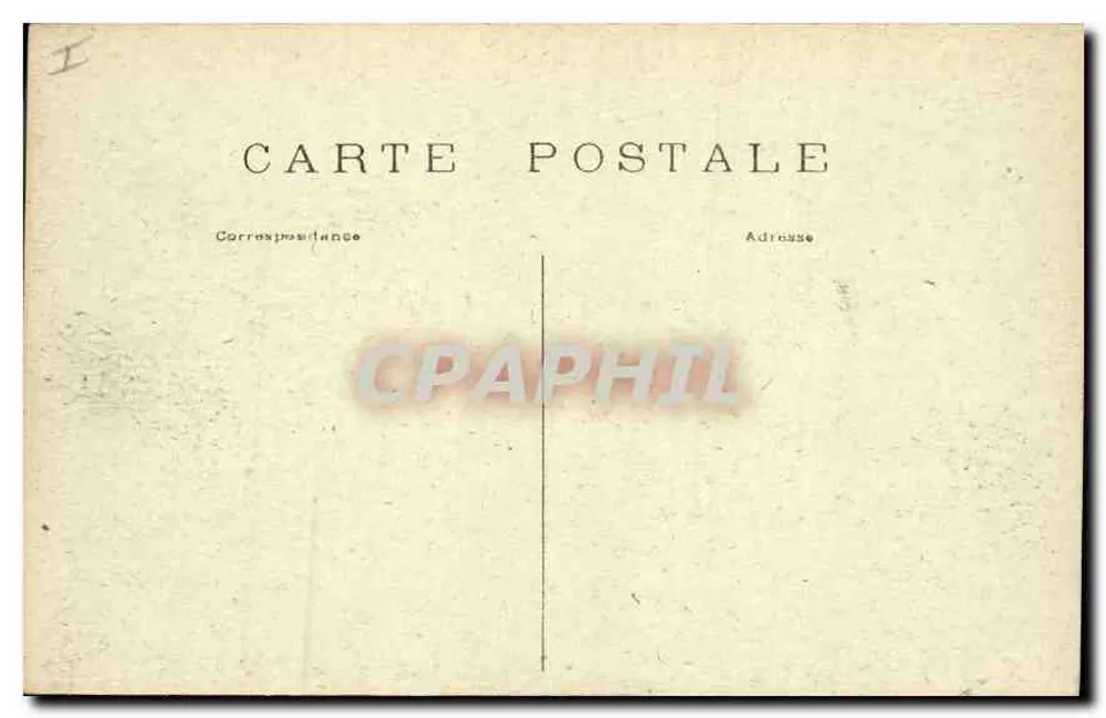 Parijs (1e arrondissement) — Het Paleis van Justitie — C. M. - Achterkant