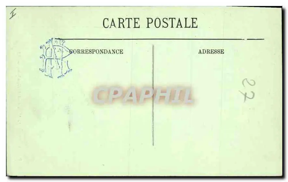 Paris (1er) — O Monumento de Gambetta — LL. - Verso