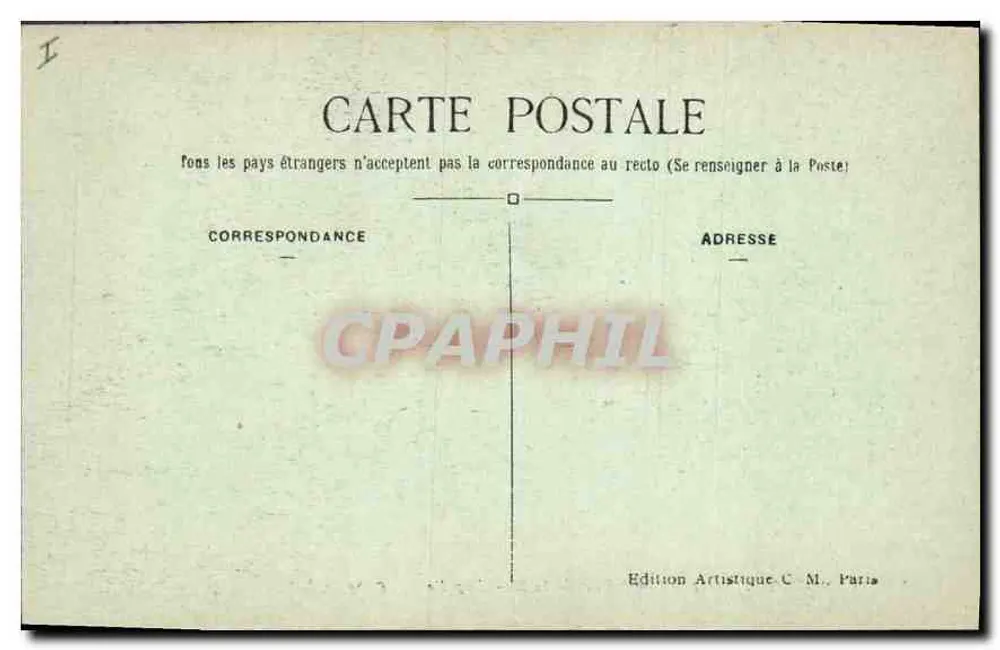 Paryż (1er arrt) — Wnętrze Świętej Kaplicy — C. M. - Rewers