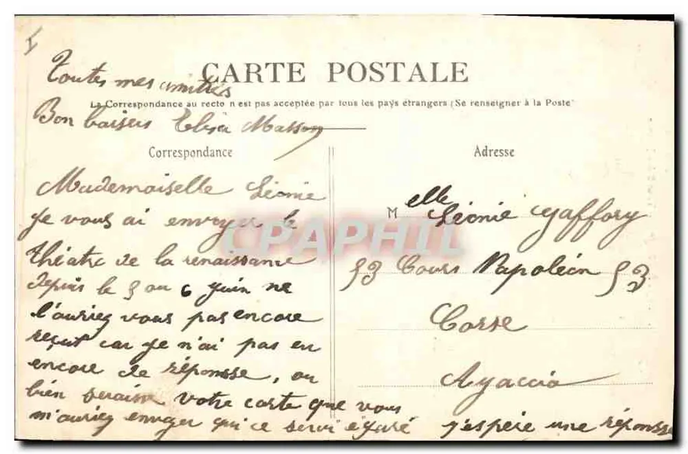 Paris (1er) — Torre Saint-Jacques — E. V. 246 - Verso