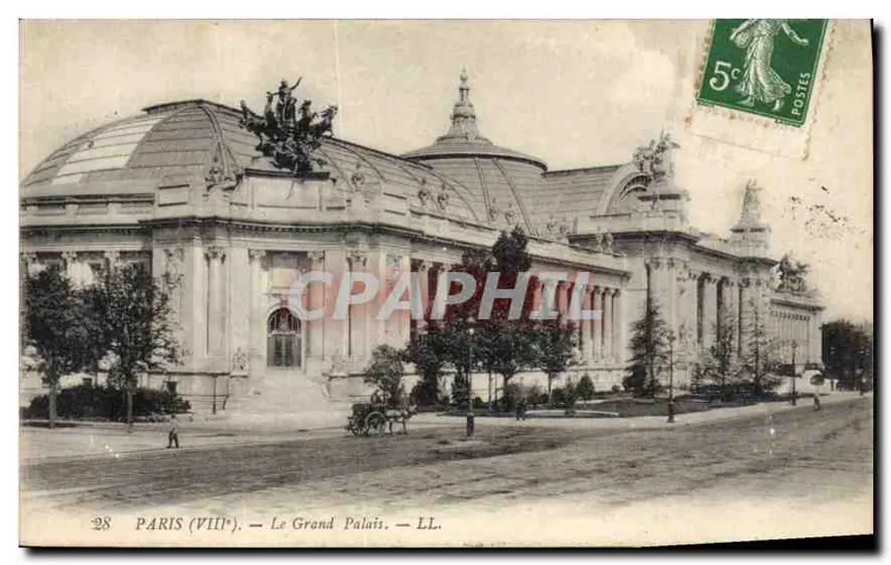PARIS (VIIIe) — O Grand Palais — LL. - Frente