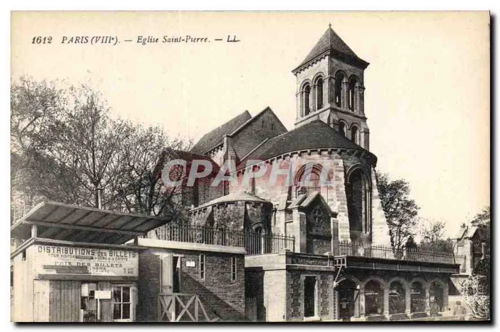 Paris (VIII) — Igreja de São Pedro — LL - Frente